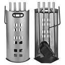 5tlg--Kaminbesteck-Kamingarnitur-Kaminzubehoer-Kamin-Ofen-Set-Metall-Edelstahl-Schaufel--Besen--Zange--Haken--Kaminbesteck--Kamingarnitur--Kaminzubehoer--Kamin--Ofen--Metall--Edelstahl--Be.jpg
