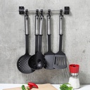 6tlg-Kuechenhelfer-Set-Edelstahl-Kochzubehoer-Kuechenbesteck-Loeffel-Pfannenwender-Leiste--Haken--Pfannenwender--Spaghettiloeffel--Suppenkelle--Schaumloeffel--Kuechenhelfer--Edelstahl--Koc.jpg