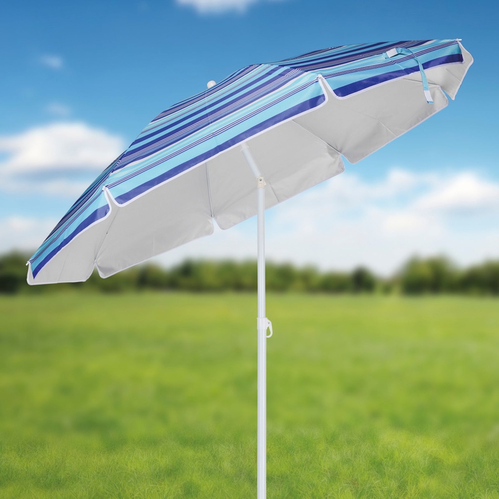Sonnenschirm-Strandschirm-Schirm-Kippgelenk-Kippmechanismus-Knickbar-200-cm-Sonnenschirm--Strandschirm--Schirm--Kippgelenk--Kippmechanismus--Knickbar--200cm--Garten--Terrasse--Strand--Blau.jpg