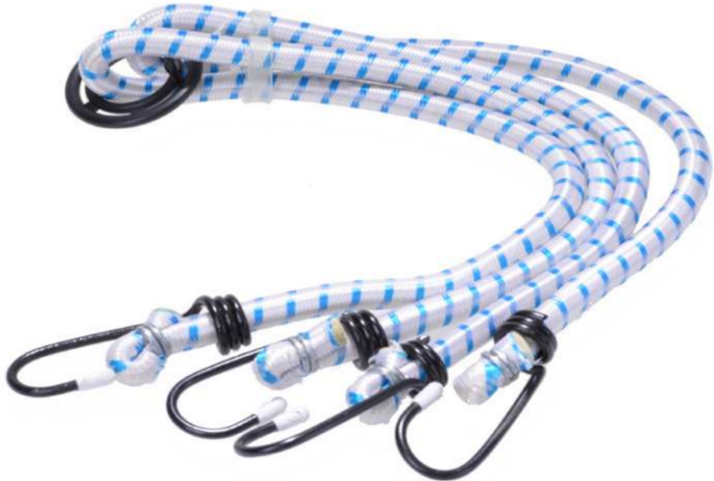 Gepäckspinne mit flexiblen Armen für sicheres Transportieren