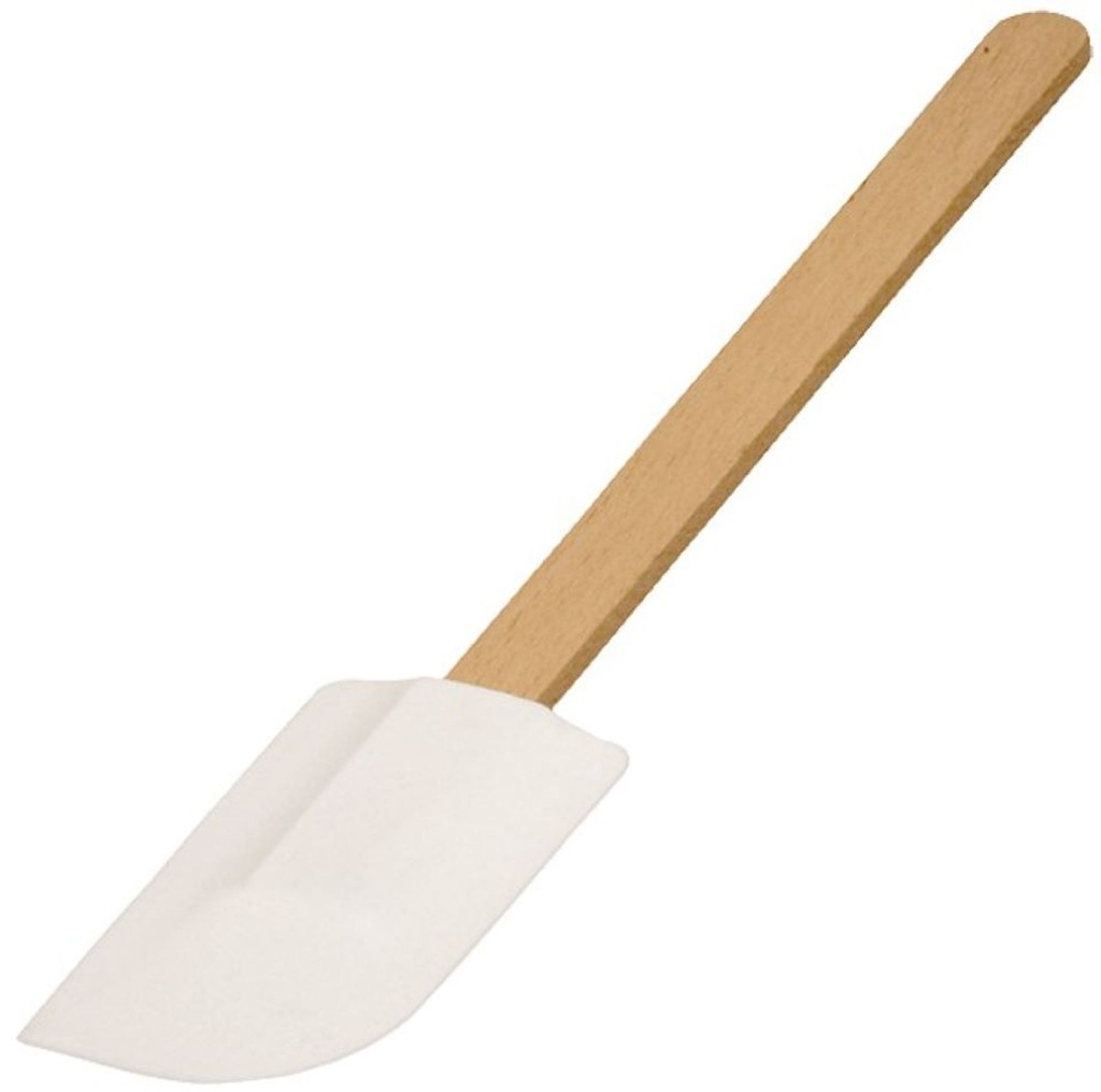 Teigschaber Teigkratzer schmal 27cm aus Buche Holz