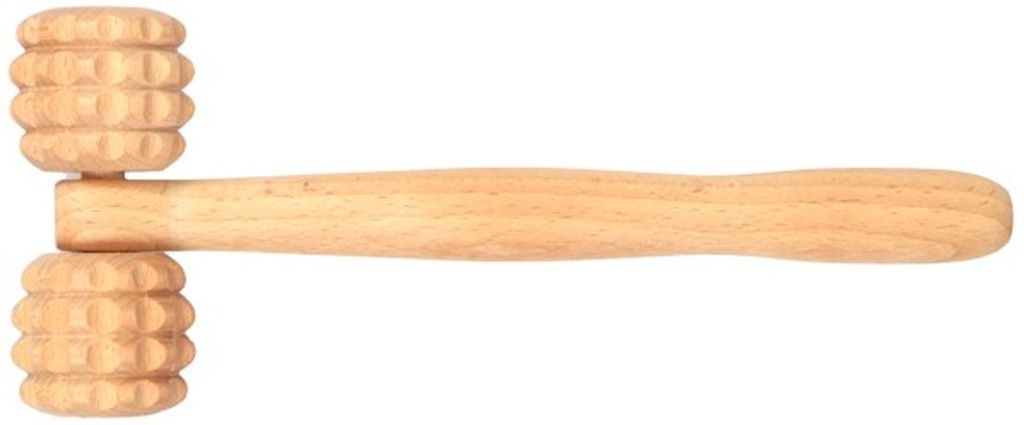 [1994] Massageroller Holz T-Form Massagestab Massage 23,5cm