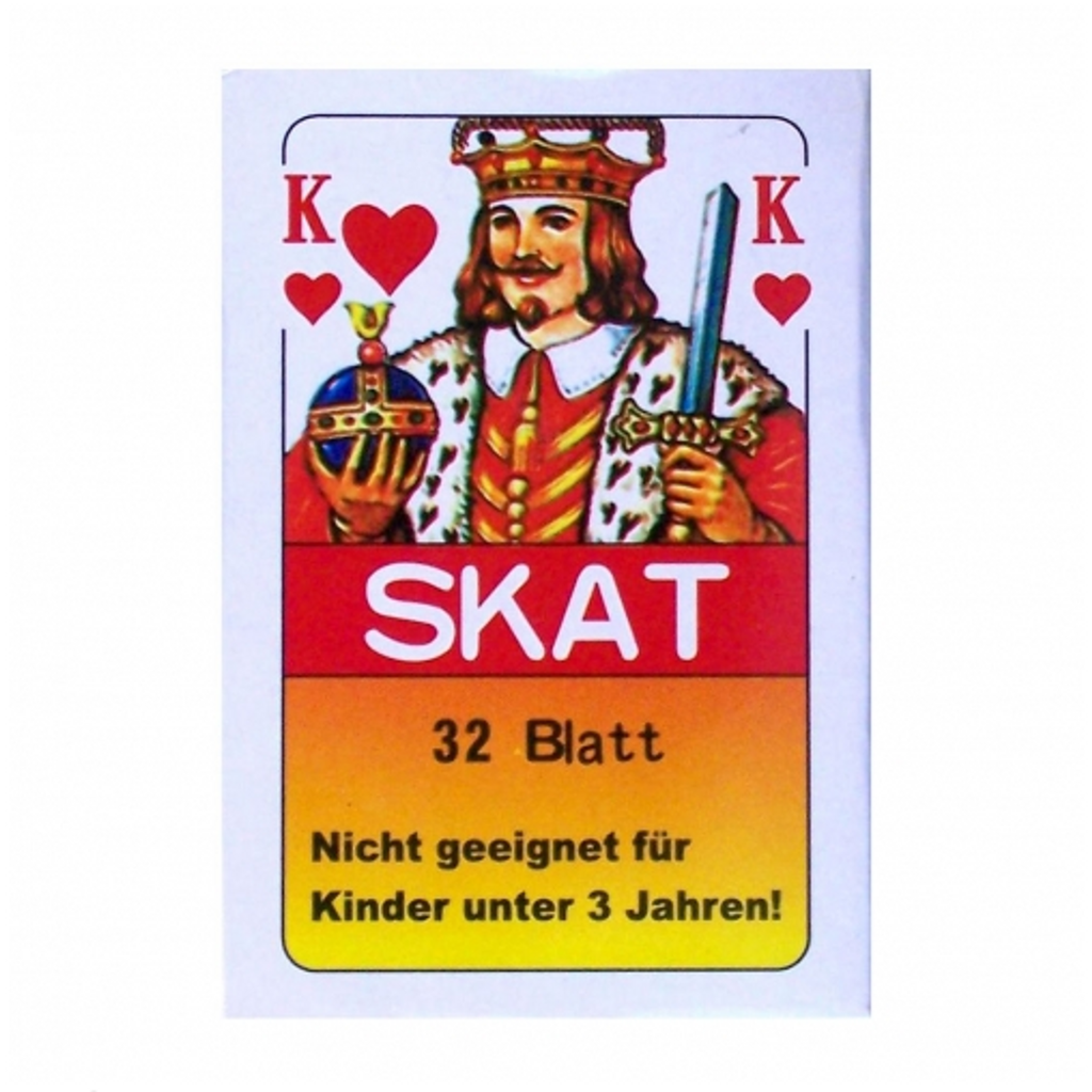 [2495] 36er Set Skatkarten französisches Blatt 32 Spielkarten Kartenset