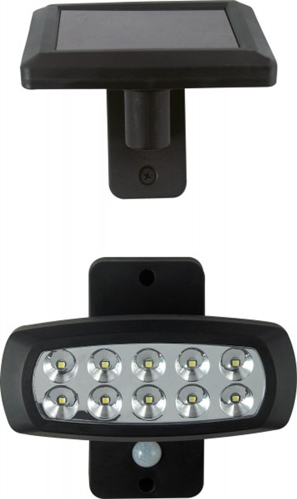 LED Solar Gartenstrahler m. Bewegungsmelder