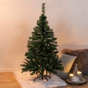 Künstlicher Weihnachtsbaum 120 cm mit Ständer, grüner Tannenbaum
