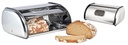 Edelstahl Brotkasten Rollklappe & Sichtfenster