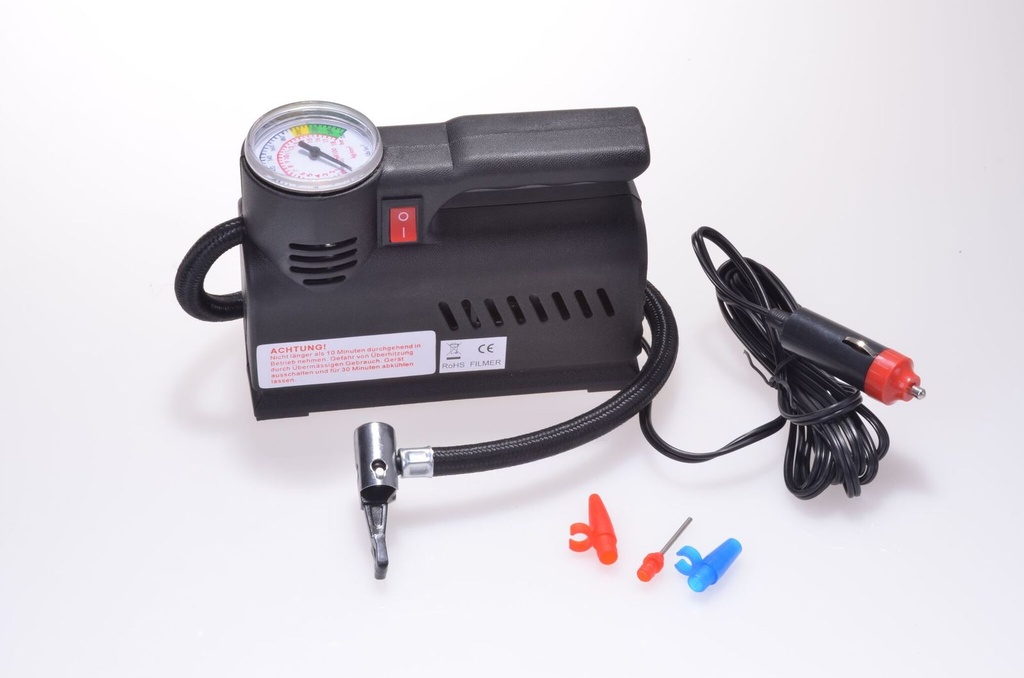 [9759] Kompressor Luftkompressor Druckluft Pumpe Luftpumpe Minikompressor 12V/8bar