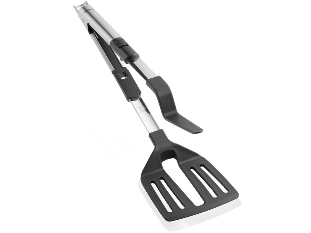 LEIFHEIT 2 in 1 Zangenwender Bratenwender Pfannenwender Zange Wender