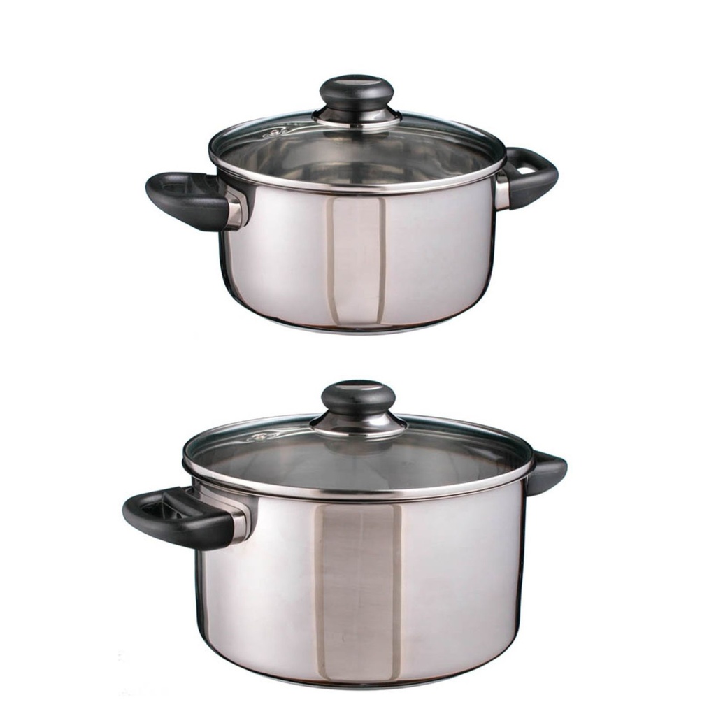 Edelstahl Kochtopf "Sylt" Set