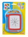 Simba Art & Fun Magische Zeichentafel Maltafel Malkasten mit Stift für Kinder