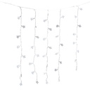 40 LED Sternenvorhang Warmweiß