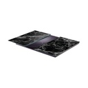 Zeller 2er Set Herdabdeckplatten "Marmor" Herdabdeckung aus Glas